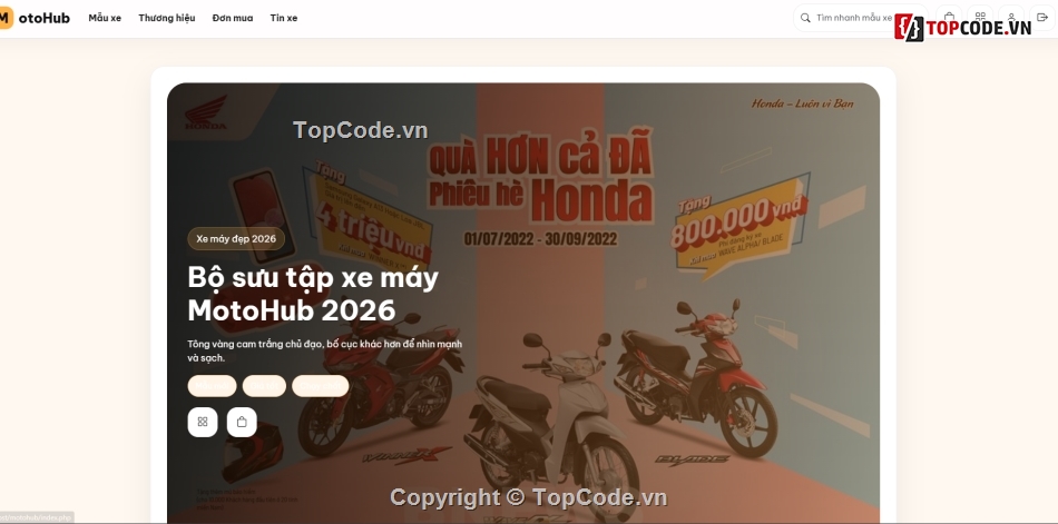 website đẹp,bán xe máy,web bán xe máy